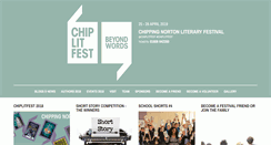 Desktop Screenshot of chiplitfest.com